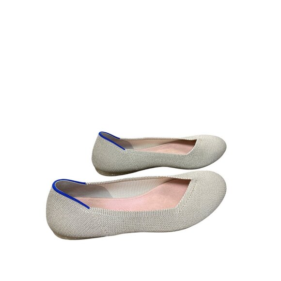 Rothys Womens Beige Eco Friendly Knit Ballet Flats shoes Sz 9 SKU 9483 - Picture 3 of 16